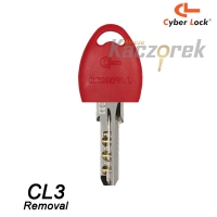 Mieszkaniowy 200 - klucz surowy - Cyber Lock CL3 Removal